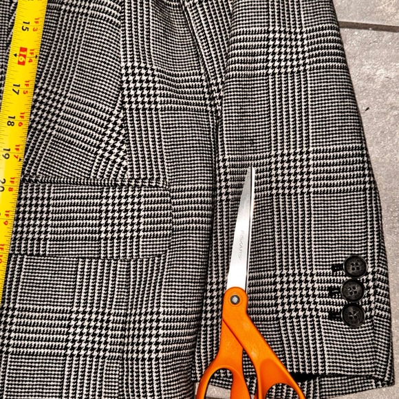 Talbots Women's Plaid Blazer Jacket‎ Size 18 Career Wear Business Casual - Picture 11 of 12